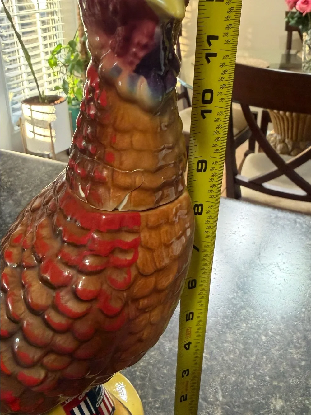 1972 Austin Nichols Wild Turkey porcelain decanter